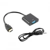 HDMI-A Male tol VGA Female + Audio cable 20cm