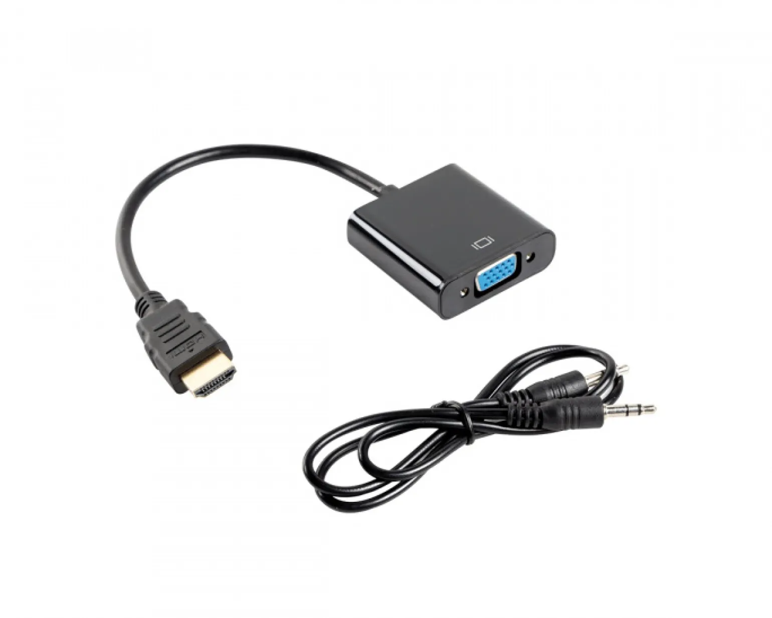 HDMI-A Male tol VGA Female + Audio cable 20cm