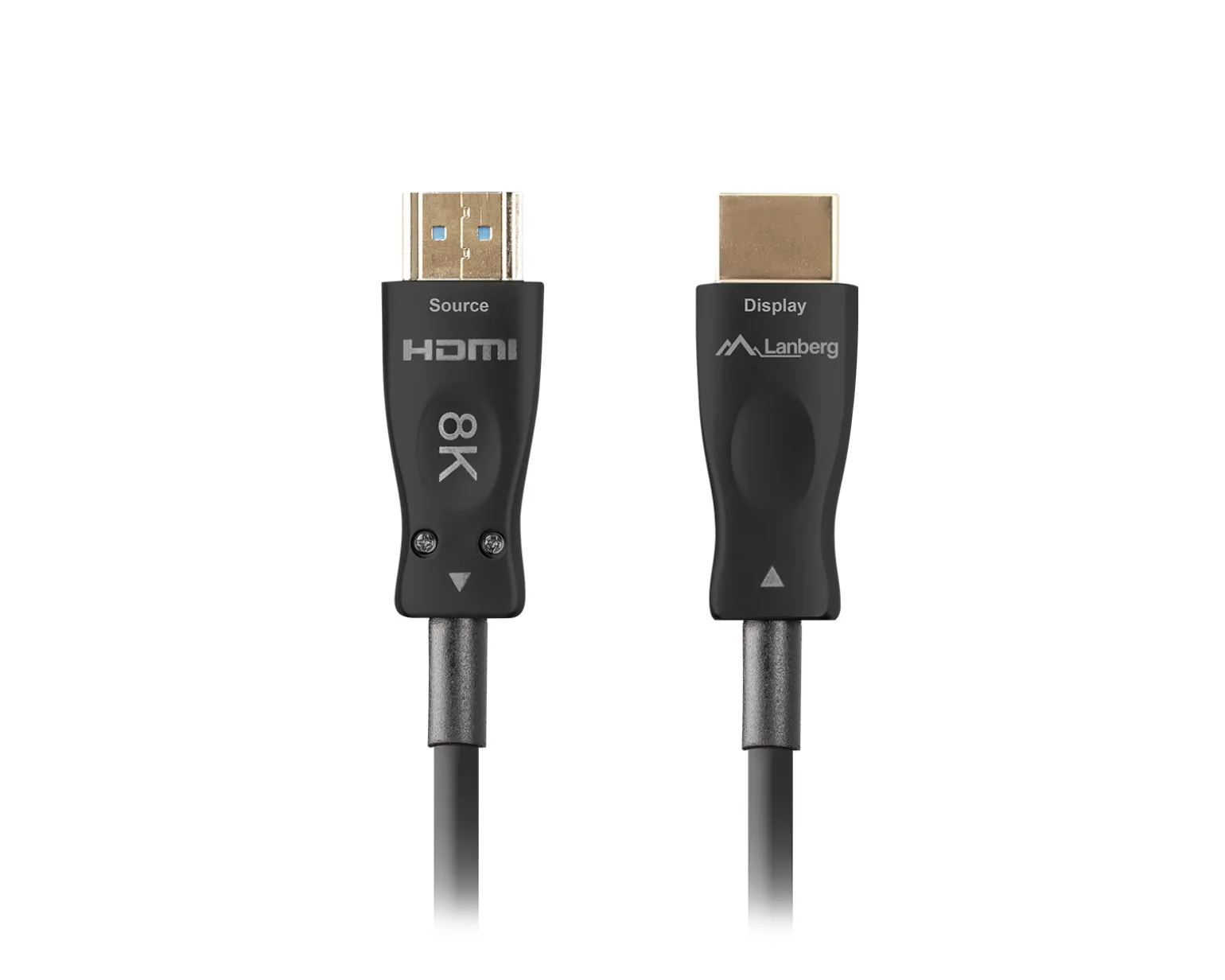 HDMI 2.1 Cable Optical Black 8k - 48Gbps - 30m