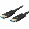 HDMI 2.1 Cable Optical Black 8k - 48Gbps - 40m