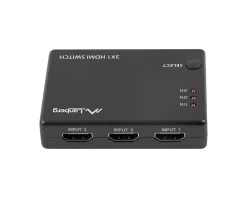 HDMI Video Switch 3-Port + Micro USB-Port