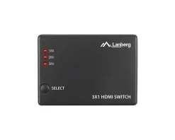 HDMI Video Switch 3-Port + Micro USB-Port
