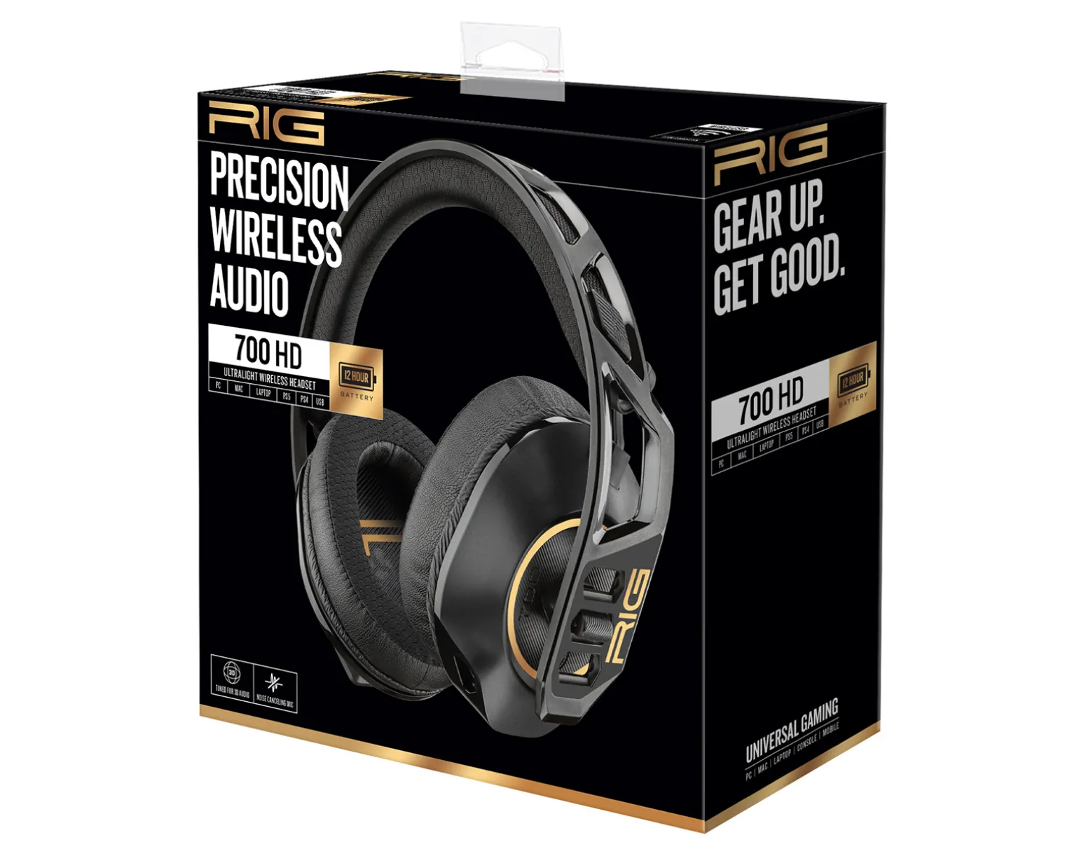 700 HD Wireless Gaming Headset - Black