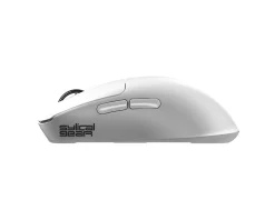 HELIX 8K Wireless Gaming Mouse - White [Black Scroll-Wheel]
