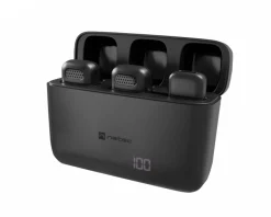 Hopper Lavalier Wireless Microphone 2pcs (Lightning) - Black
