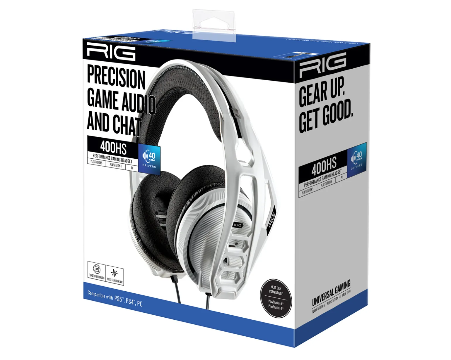 400HS White Gaming Headset PS4/PS5 - White