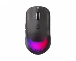 Incott HPC02MPro 2K Hot Swap Gaming Mouse - Transparent Black