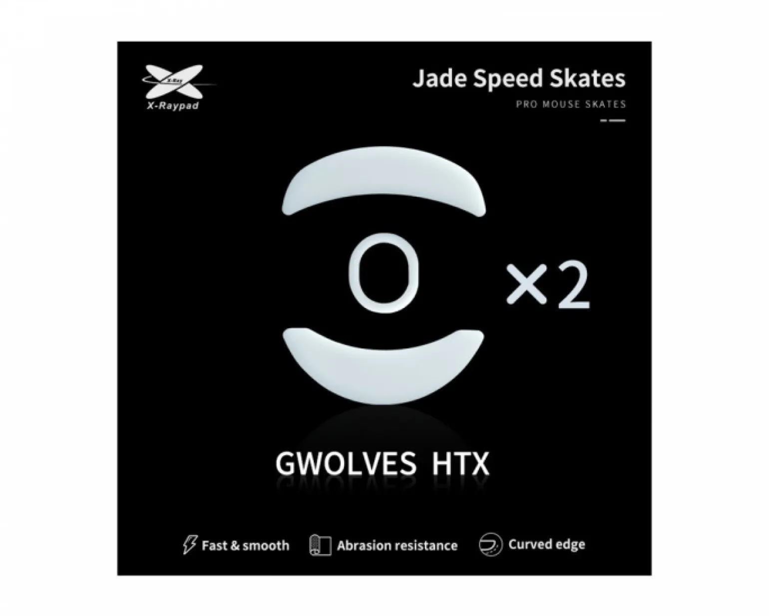Jade Mouse Skates for G-Wolves HTX 4K/HTX ACE