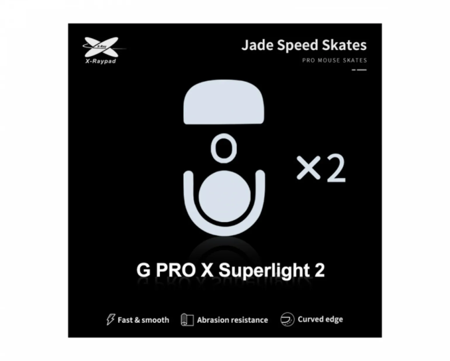 Jade Mouse Skates for Logitech G Pro X Superlight 2