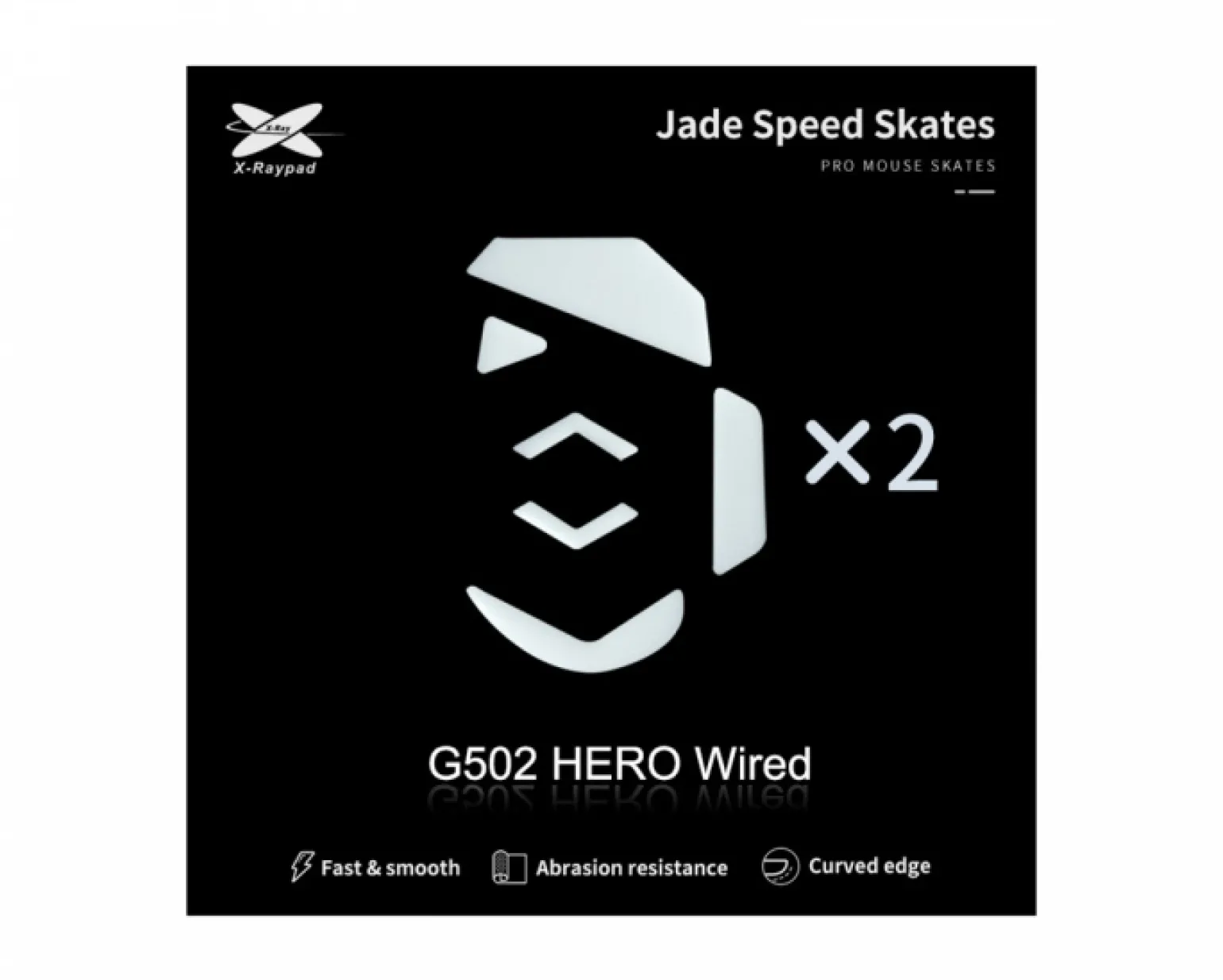 Jade Mouse Skates for Logitech G502 Hero Wired