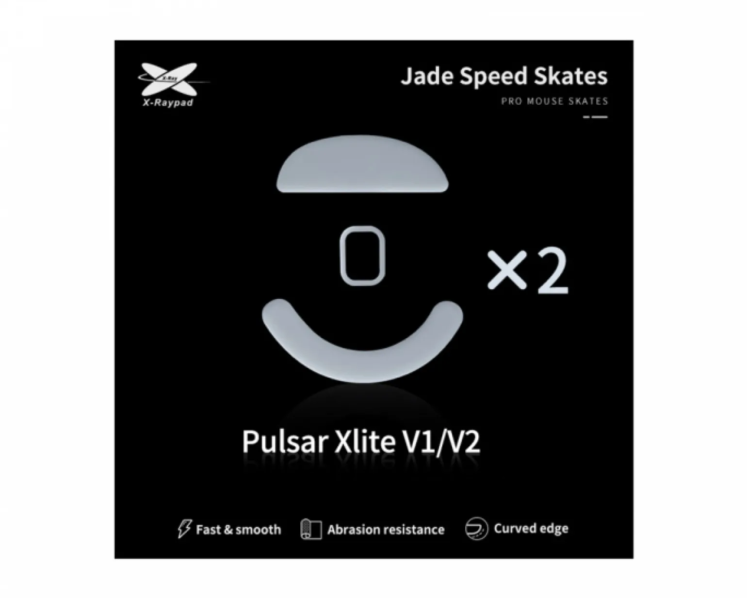 Jade Mouse Skates for Pulsar Xlite V1/V2/V3