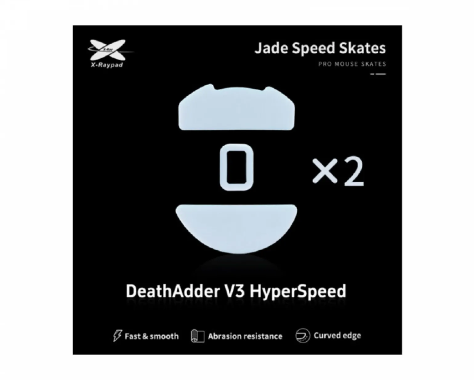 Jade Mouse Skates for Razer DeathAdder V3 HyperSpeed