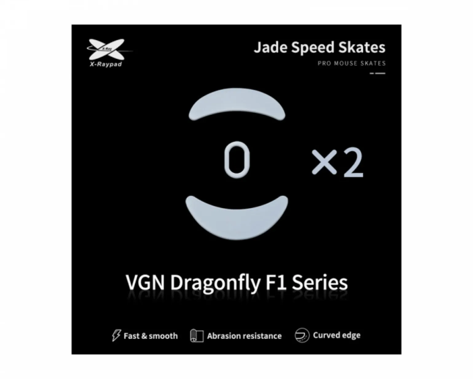 Jade Mouse Skates for VGN DragonFly F1