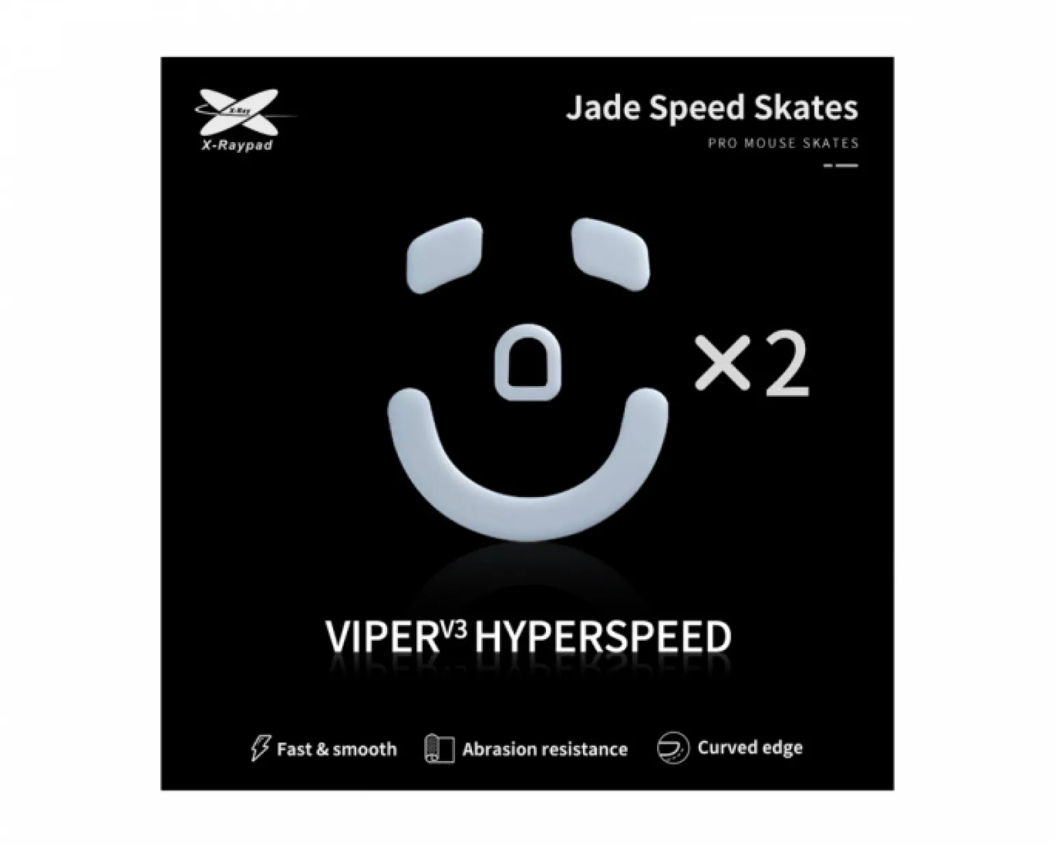 Jade Mouse Skates for Viper V3 HyperSpeed