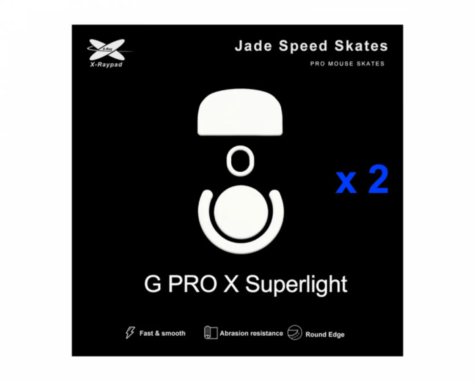 Jade Mouse Skates Logitech G Pro X Superlight