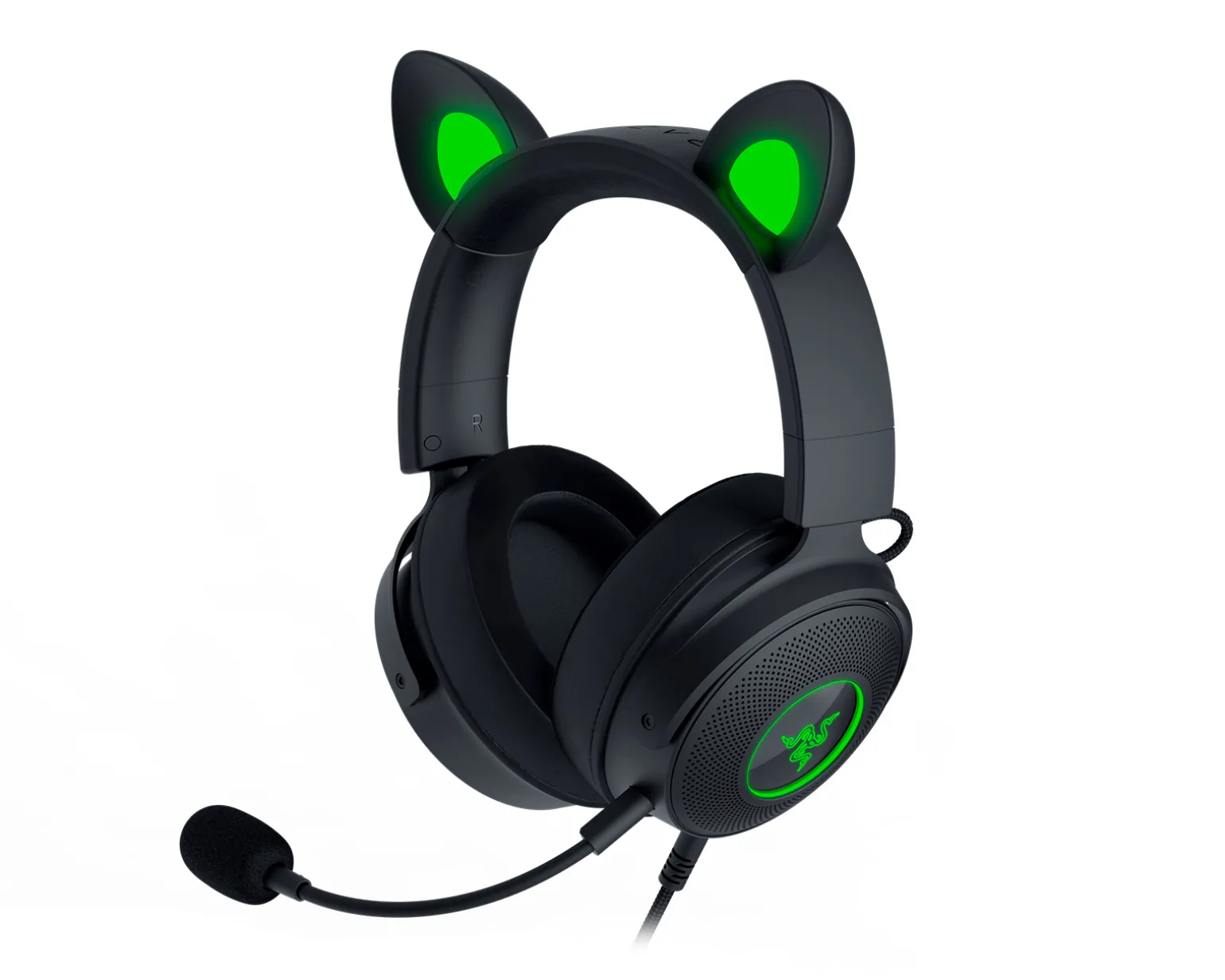 Kraken Kitty V2 Pro Gaming Headset Chroma RGB - Black