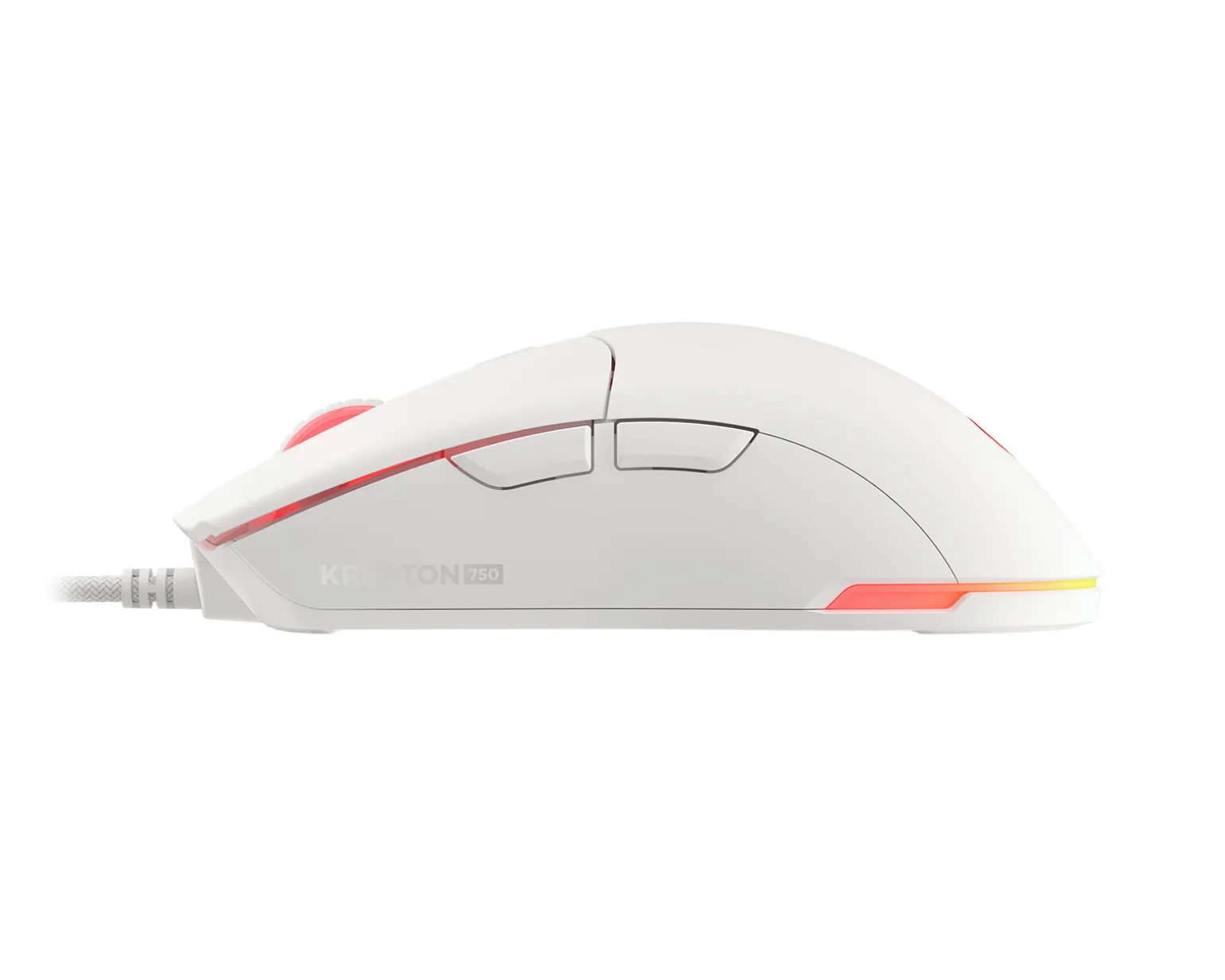 Krypton 750 RGB Ultralight Gaming Mouse - White