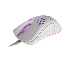 Krypton 555 Ultralight RGB Gaming Mouse - White