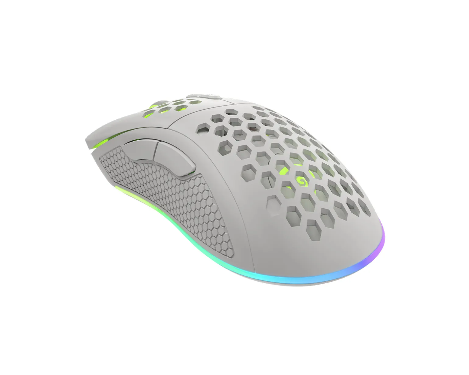 Krypton 555 Ultralight RGB Gaming Mouse - White