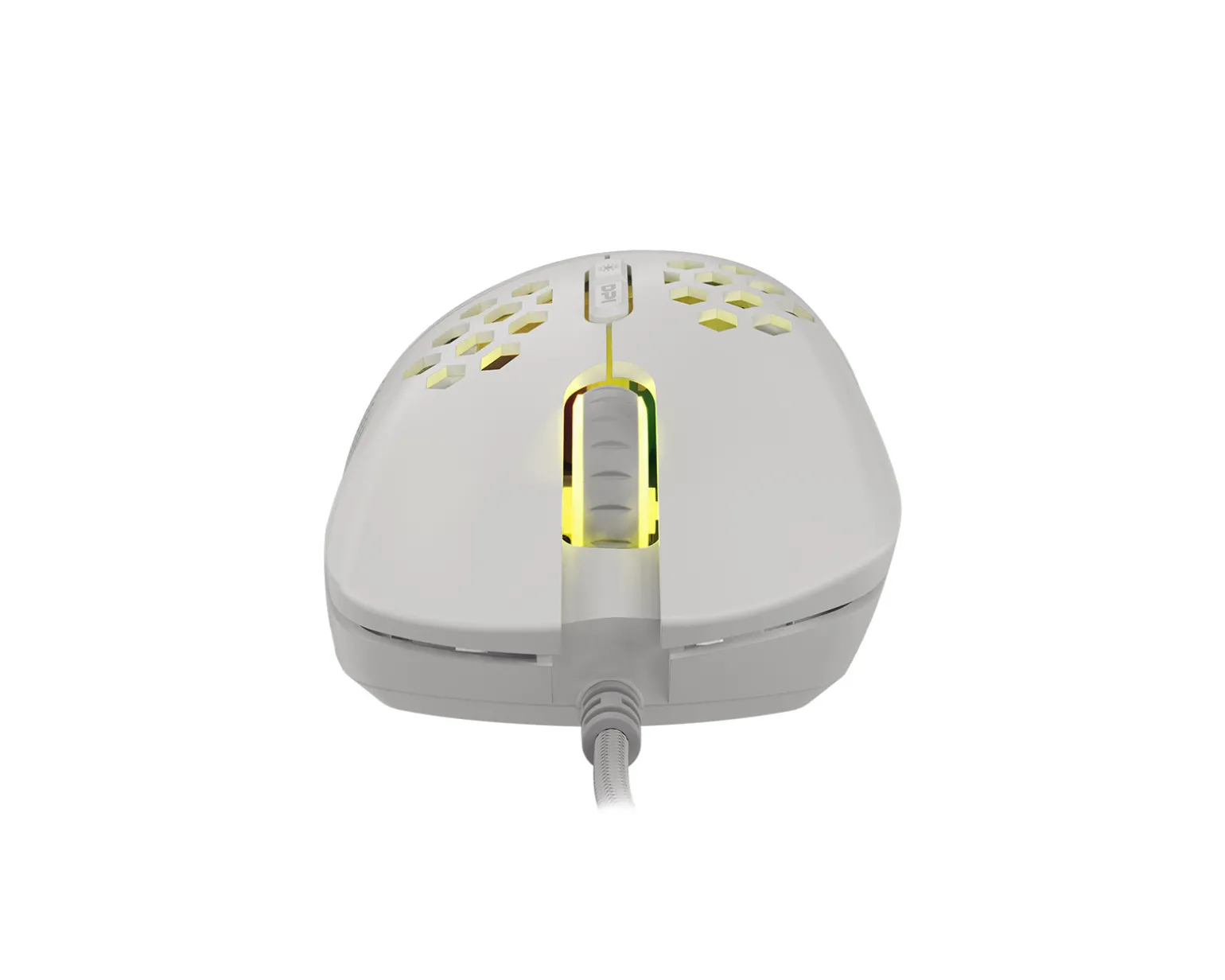 Krypton 555 Ultralight RGB Gaming Mouse - White