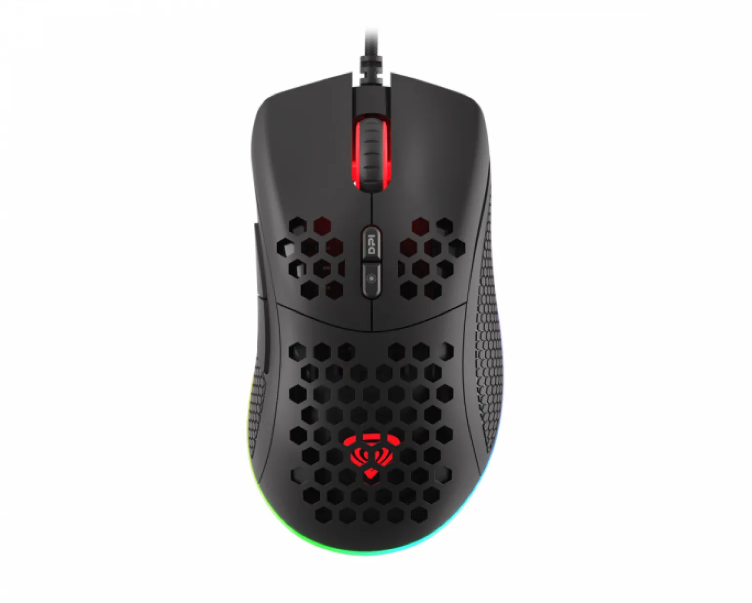 Krypton 555 Ultralight RGB Gaming Mouse - Black