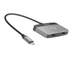 8K USB-C to Dual HDMI Display Adapter