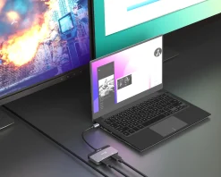 8K USB-C to Dual HDMI Display Adapter