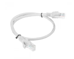 Lanberg Cat6 UTP Network Cable 0.5 Meter Grey