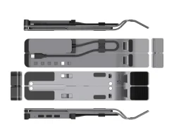 Laptop Stand with USB 4-Port Hub