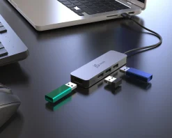 Laptop Stand with USB 4-Port Hub