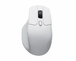 M6 Ergonomic Wireless Mouse - White