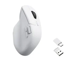 M6 Ergonomic Wireless Mouse - White