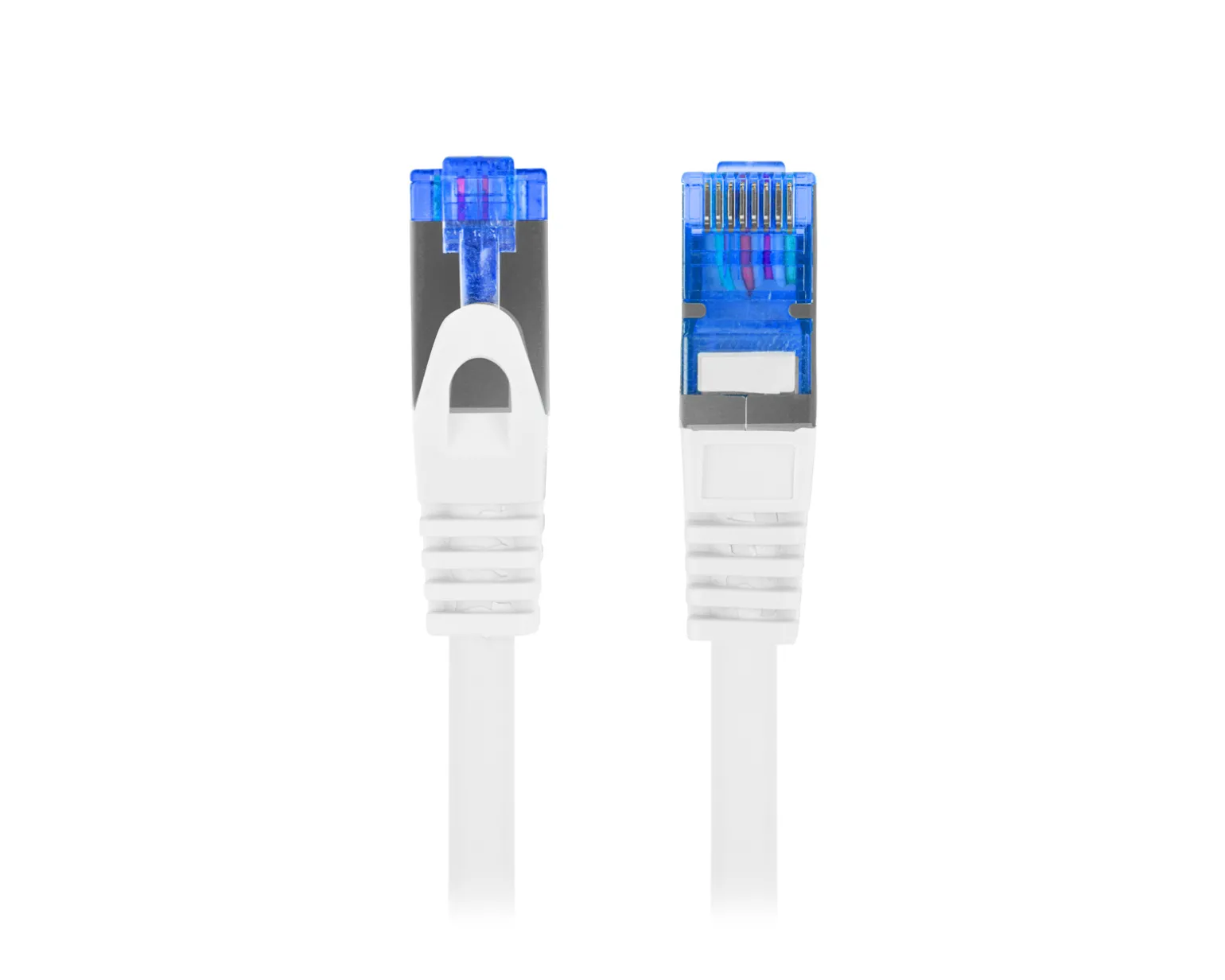 10 Meter Cat6A FTP LSZH CCA Network Cable White + Fluke Passed
