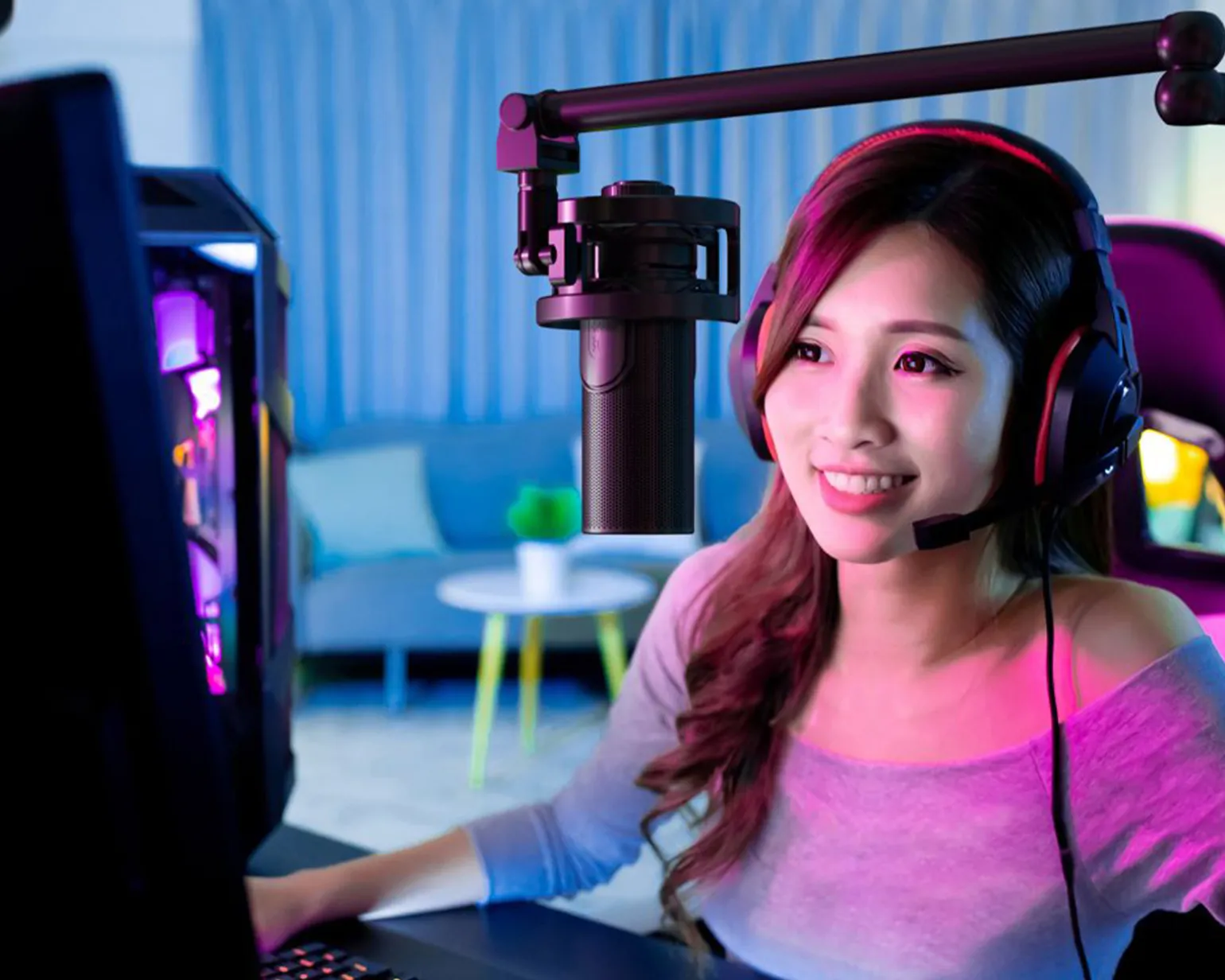 MIC Pro - RGB Microphone - Black