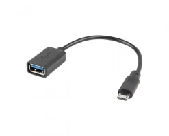 Micro USB (Male) to USB-A (Female) 2.0 15cm Adapter OTG