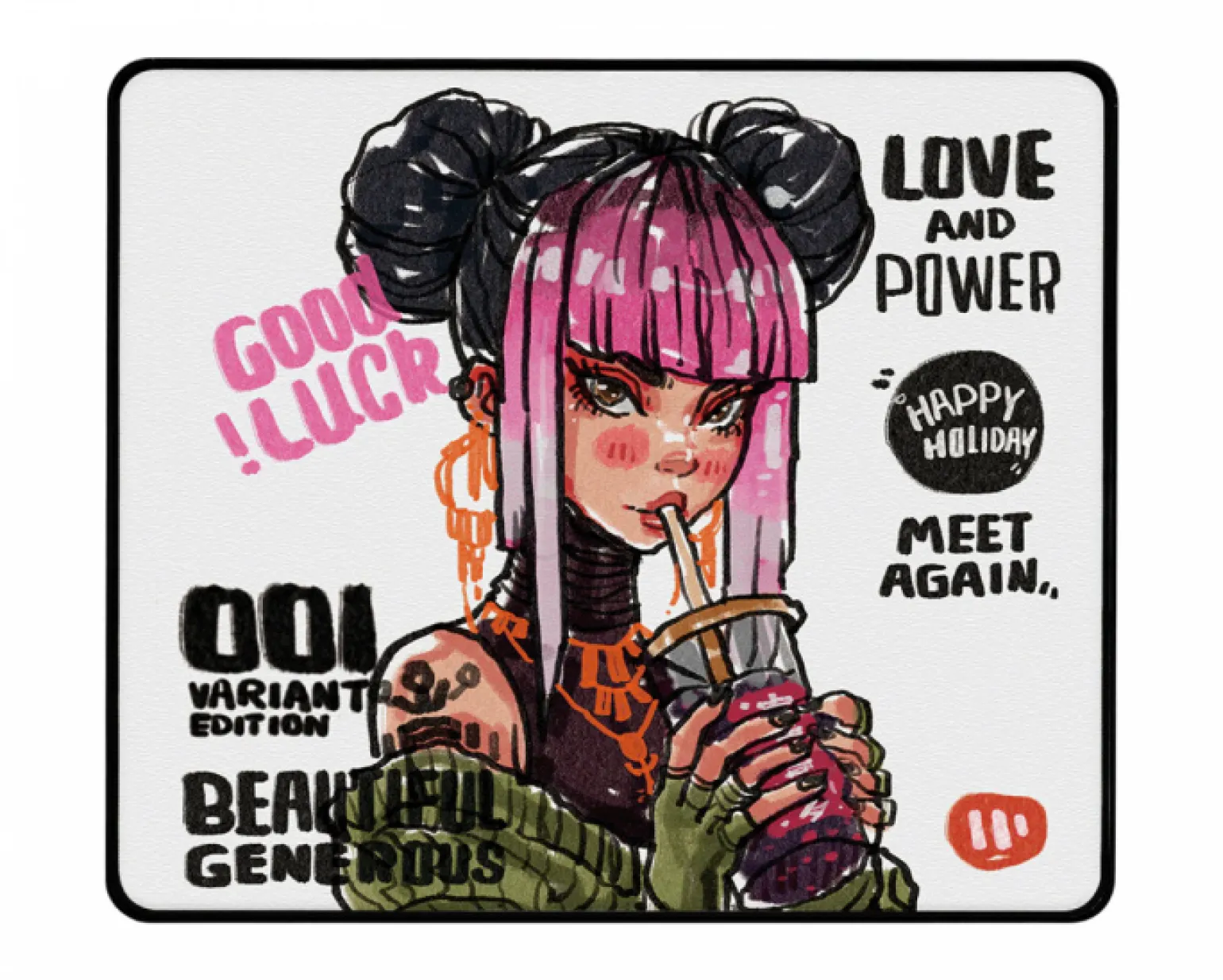 Milk Tea - Gaming Mousepad - XL