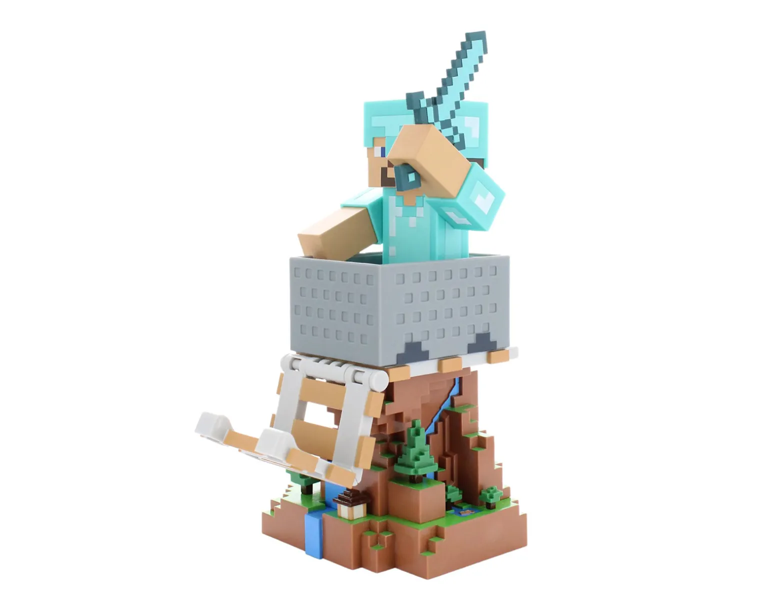 Minecraft: Steve in Diamond Armor R.E.S.T Phone & Controller Holder