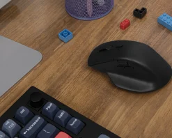 M6 4K Ergonomic Wireless Mouse - Black