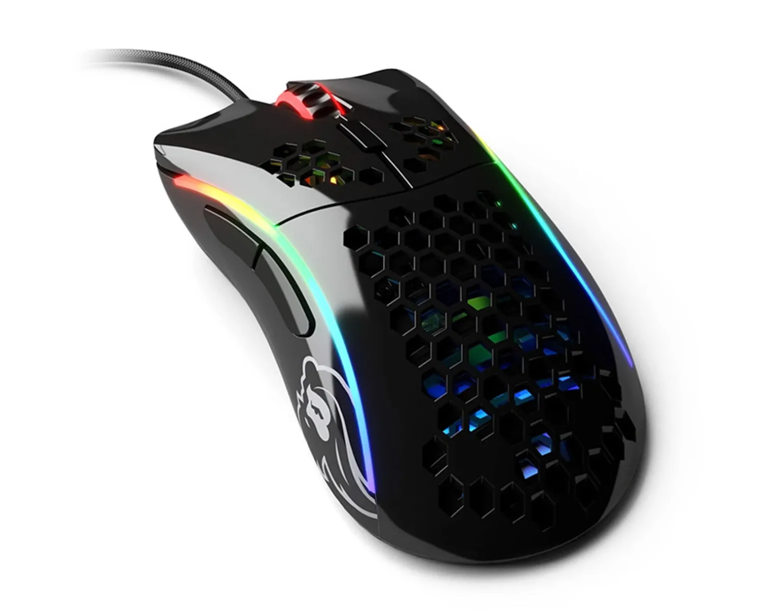 Model D- Gaming Mouse Glossy Black