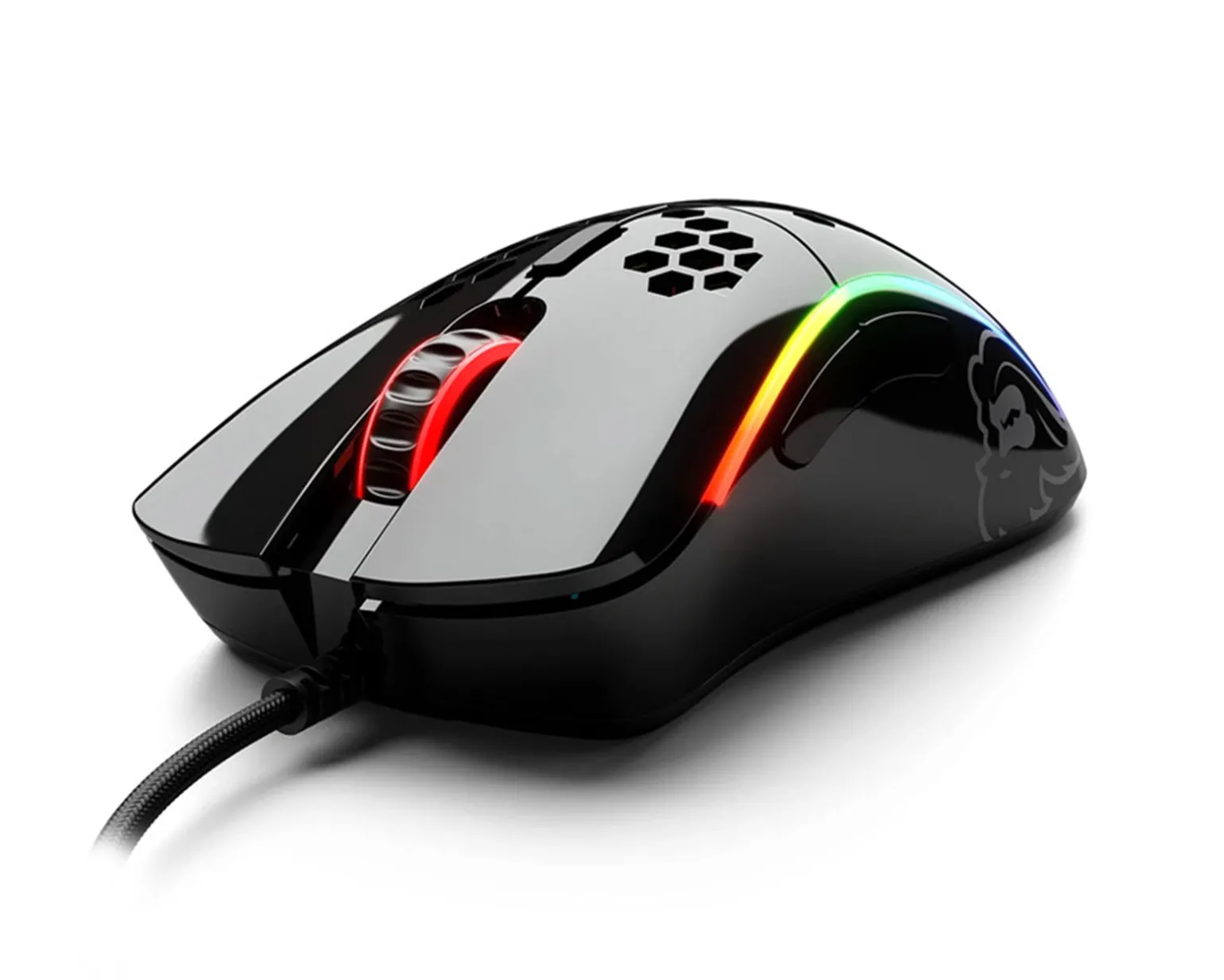 Model D- Gaming Mouse Glossy Black