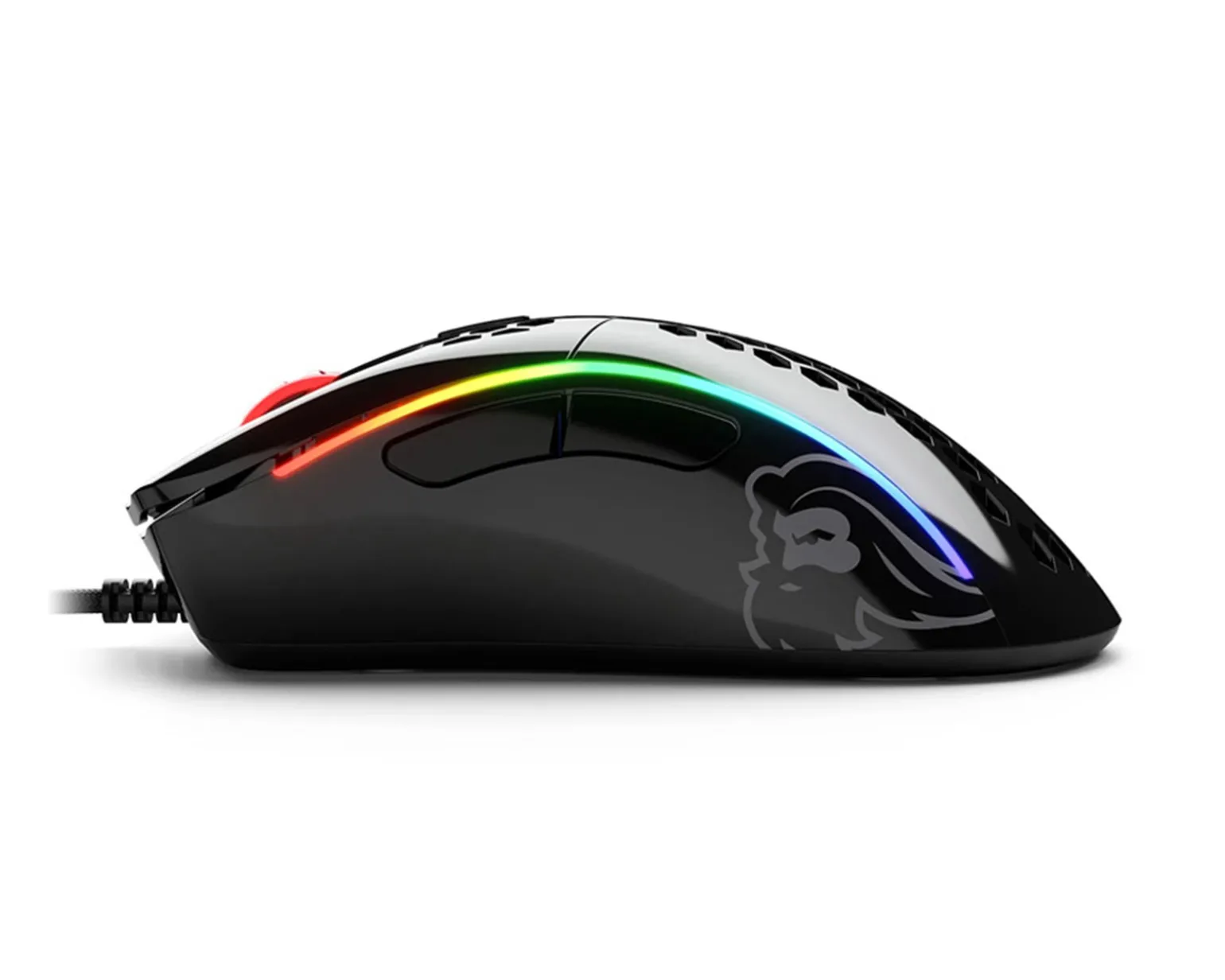 Model D- Gaming Mouse Glossy Black