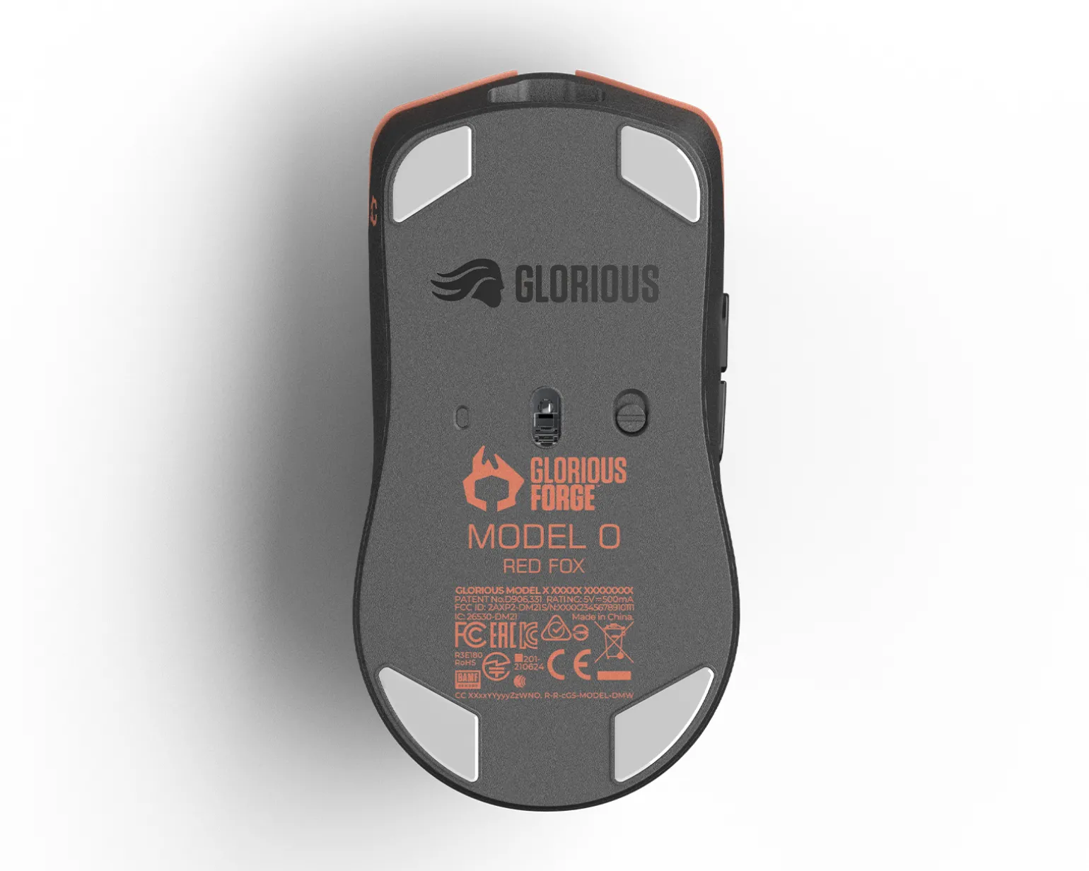 Model O Pro Wireless Gaming Mouse - Red Fox - Forge