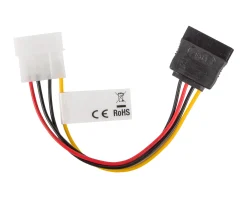 Molex (Male) to SATA (Female) Cable 15cm