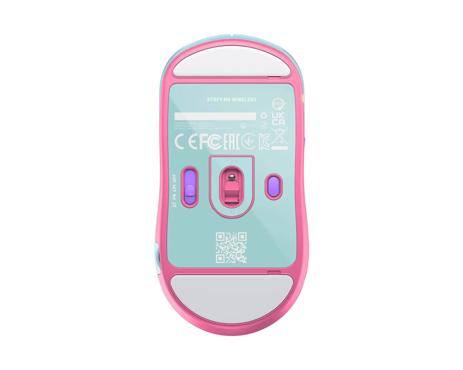 M8 Wireless Ultra-Light Gaming Mouse - Frosty Mint