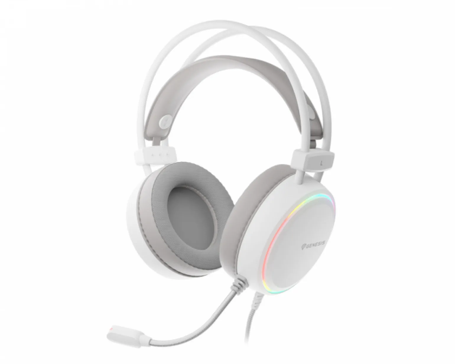 Neon 613 G2 Gaming Headset RGB - White