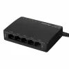 Network Switch 5-ports 1000 Mbps (POE Extender, 30W/Port, Max 60W)