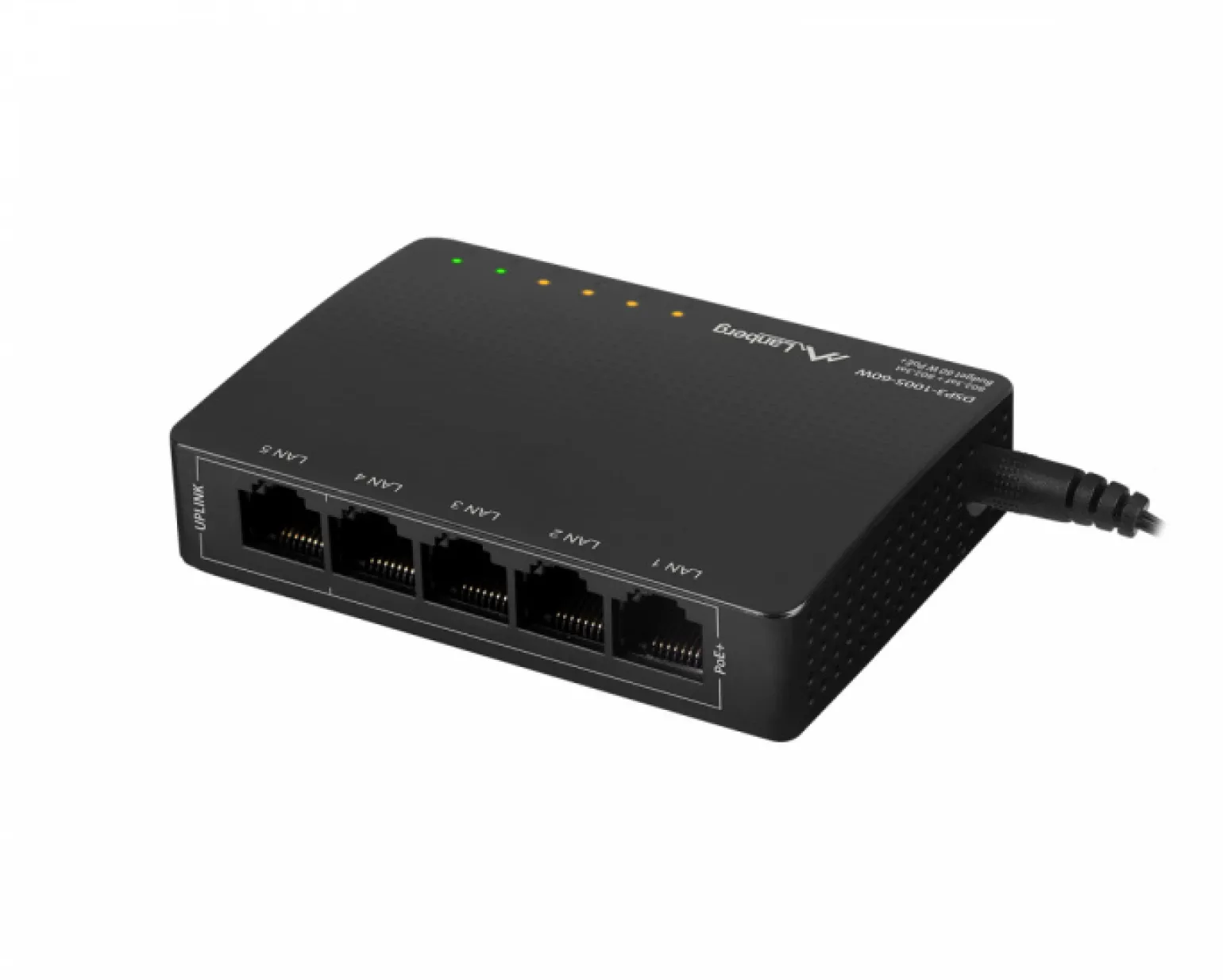 Network Switch 5-ports 1000 Mbps (POE Extender, 30W/Port, Max 60W)