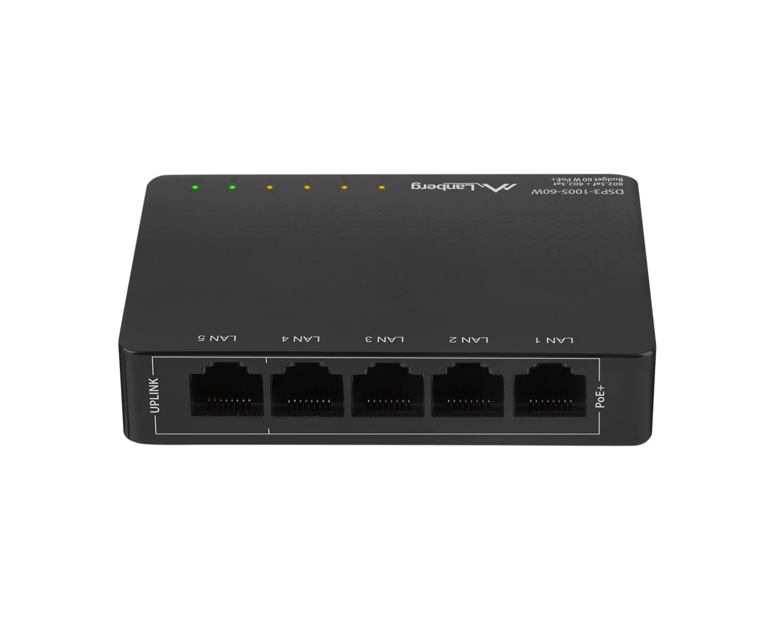 Network Switch 5-ports 1000 Mbps (POE Extender, 30W/Port, Max 60W)