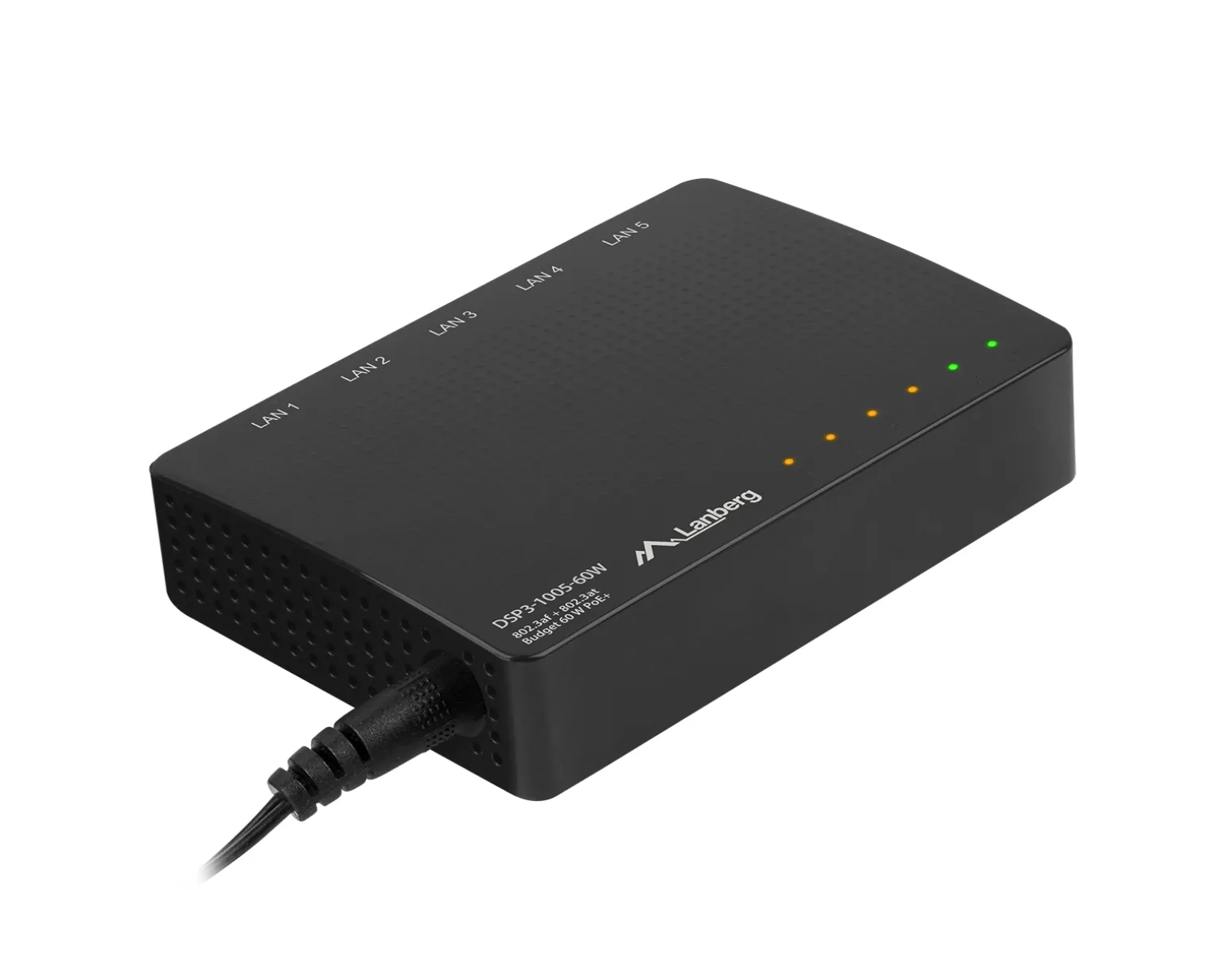Network Switch 5-ports 1000 Mbps (POE Extender, 30W/Port, Max 60W)