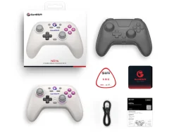 Nova HD Rumble Wireless Controller for Nintendo Switch - Retro White